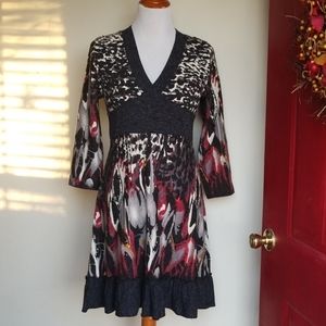 Young Threads large knit empire dress